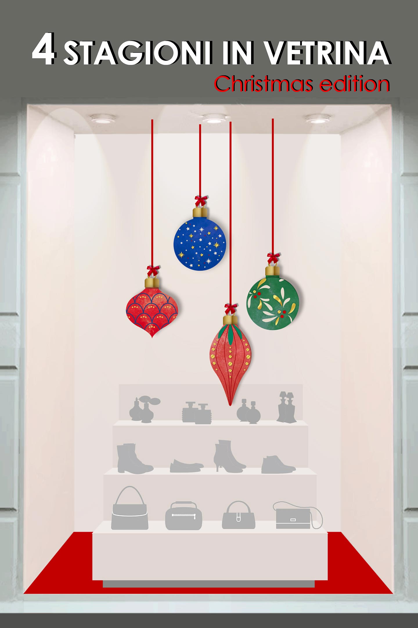 4 Stagioni in Vetrina, Kit completo Ornaments Progettomenodue