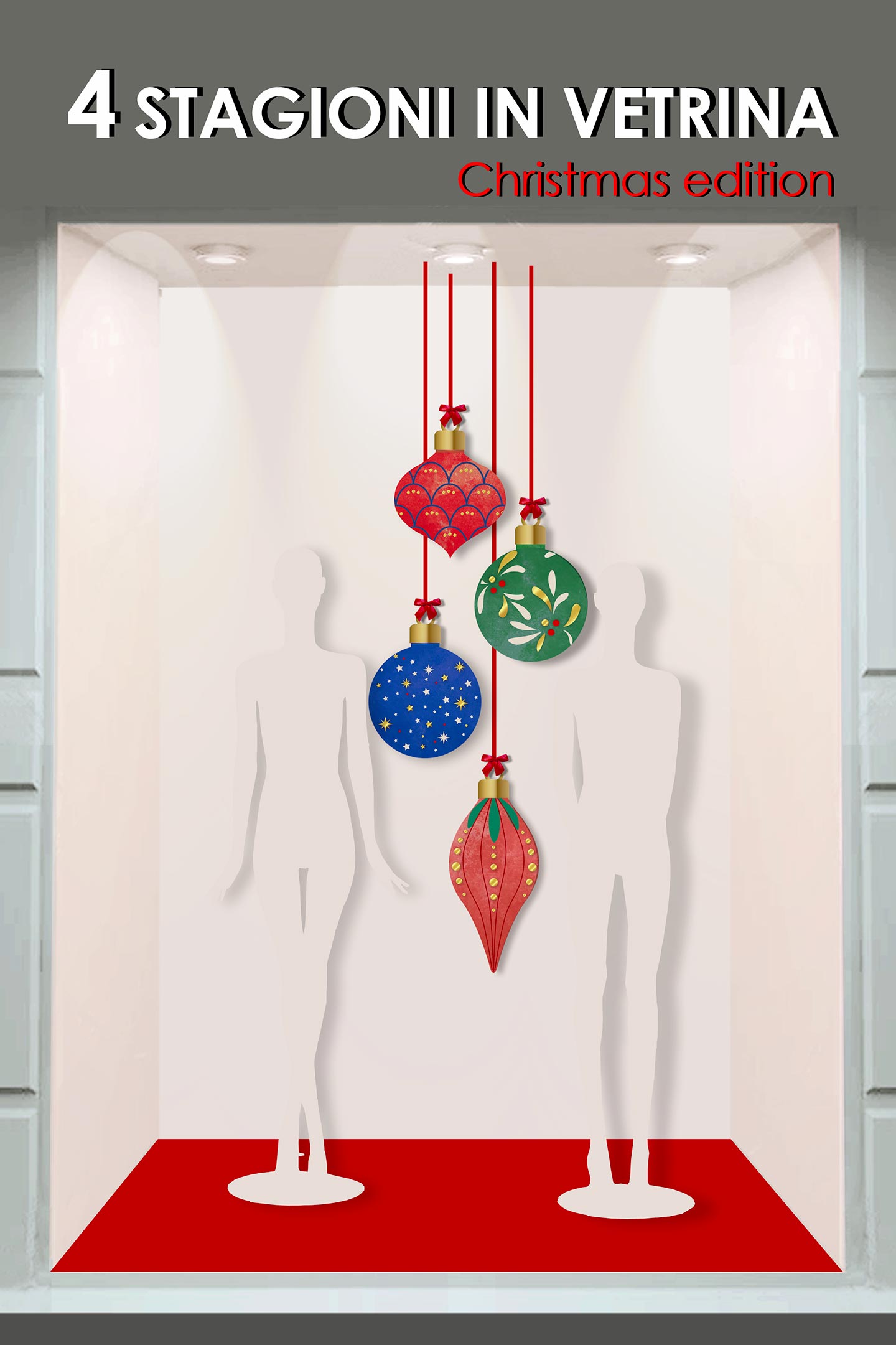 4 Stagioni in Vetrina, Kit completo Ornaments Progettomenodue